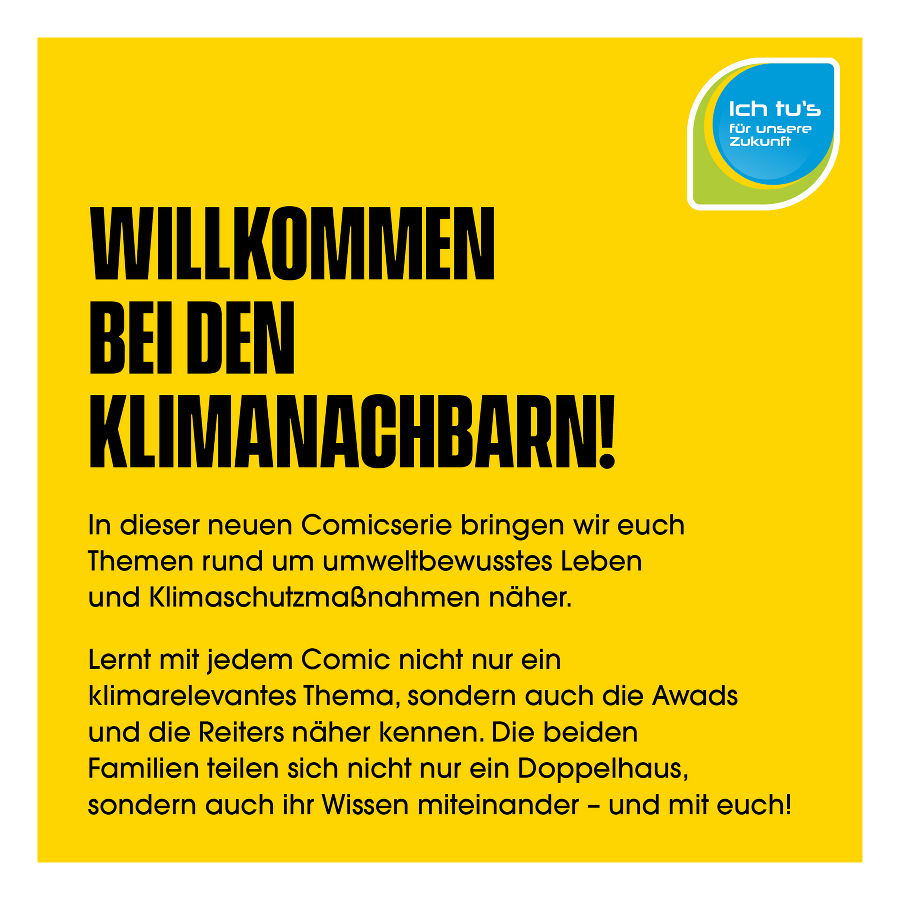 Vorstellung: Comicserie die Klimanachbarn. Vorstellung: Comicserie die Klimanachbarn.